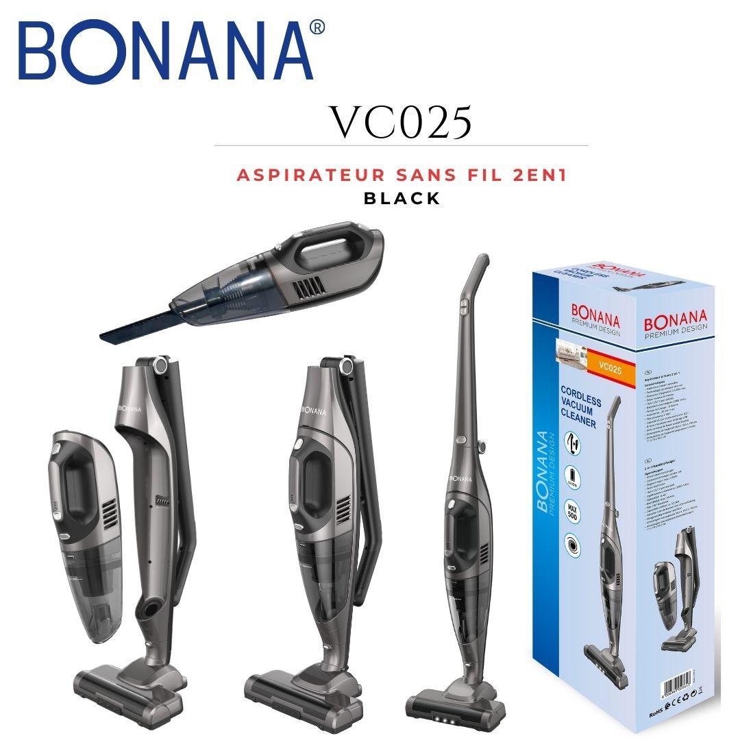 BONANA AT-5067 Cordless Vacuum Cleaner – 2-in-1 with Dual Color Options